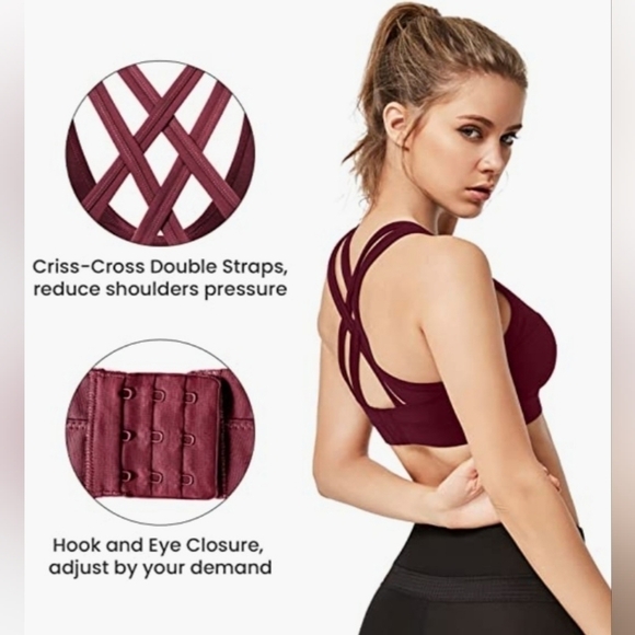 Yvette High Impact  Sports Bra - Picture 8 of 10